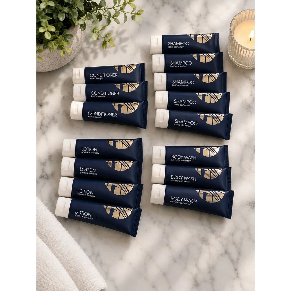 Lot of 15, Silver Lining Amenities Shampoo, Conditioner, Lotion, & Body Wash NEW